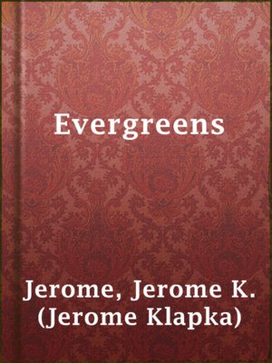 cover image of Evergreens